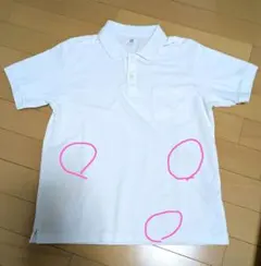ホワイト 半袖，長袖，ポロシャツ4枚セット