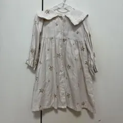 apres les cours 金木犀刺繍ワンピース 90