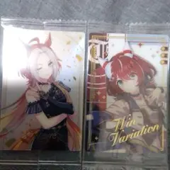 ウマ娘　オルフェーヴル　ウインバリアシオン　ツインウエハース　カード
