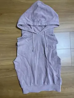 GYDA ノースリーブ パーカー バックレースアップのサムネイル