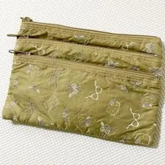 【激レア★当時物】vivitix ハローキティ　ポーチ　バラキティ　刺繍シリーズ