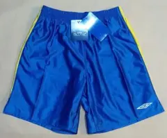 【未使用】UMBRO サッカーパンツ Ｏサイズ青/黄