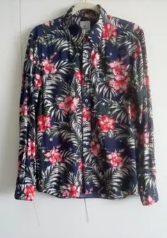 美品 uniform experiment SOPHNET 花柄BDシャツ L