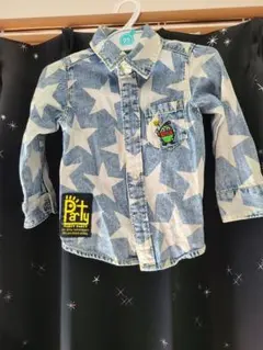 party party パーティー パーティー 星柄デニムシャツ
