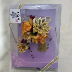 和装　花飾り ヘアアクセサリー　コーム