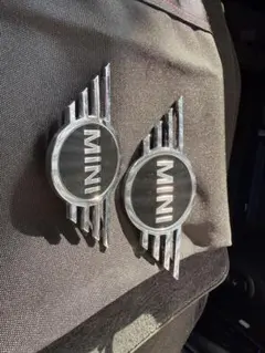 MINI ミニ エンブレム 接着フィルム付き 6枚セット - メルカリ