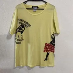 ヒステリックグラマー tシャツ 現行 ヒスガール ボックスシルエット 赤
