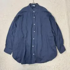 アーバンリサーチドアーズ◆スタンドカラーシャツ/長袖 オーバーサイズ ゆるだぼ