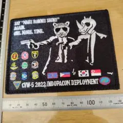 米海軍CVW-5 2022 ディプロイメント記念パッチ