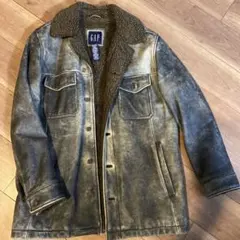 GAP レザーアウター ボア裏地