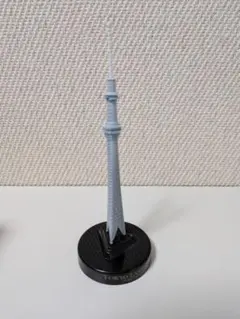 東京スカイツリー 1/700 LEDライトアップ 模型 ミニガンダム付き