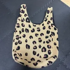 【日本未発売】Hansel from Basel レオパード ヒョウ柄トート