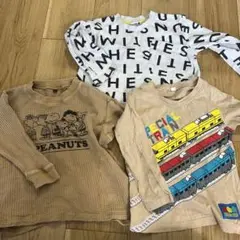 男の子　ロンT 100 カットソー　おしゃれ　無印　マーキーズ　ブリーズ　長袖
