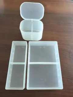 無印良品★整理トレー&綿棒ケース