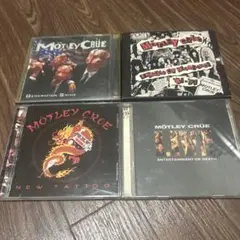 Mötley Crüe アルバム国内盤4枚セット