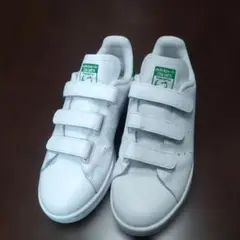 adidas アディダス　スタンスミス　ベルクロ　白 25.5cm