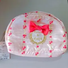 刺繍 ポーチ ピンク☆Maison de FLEUR 新品