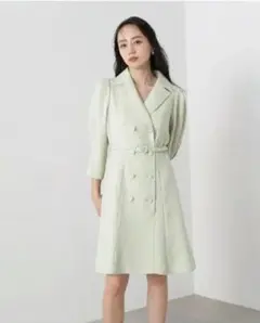 ジルバイジルスチュアート　ツイードジャケットミニワンピース