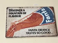 レトロ看板 ファンタ FANTA ブリキ看板