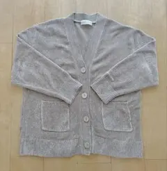 SNIDEL HOME ニットカーディガン グレージュ ルームウェア 羽織り