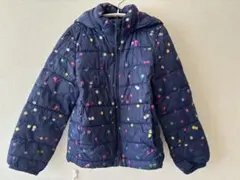GAP KIDS 120フード付きキルティングコート 水玉