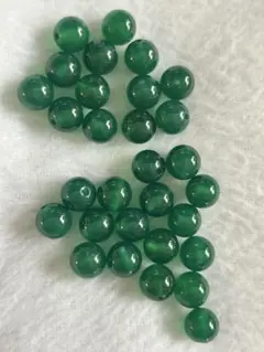 緑めのう8mm30粒