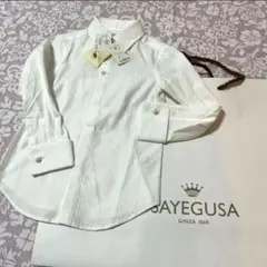 【新品未使用】ギンザサエグサ定価15700円size5シャツ