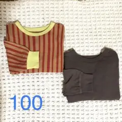 マーキーズ　トレーナー　2枚セット　100