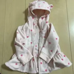 GAP フリースアウター 12-18ヶ月 ピンク