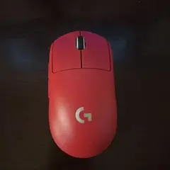 Logicool G ゲーミングマウス 本体 レッド