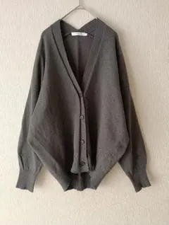 AMERICAN HOLIC グレー Vネックカーディガン M