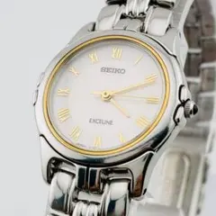 【美品/希少/電池交換済】 SEIKO EXCELINE レディース腕時計