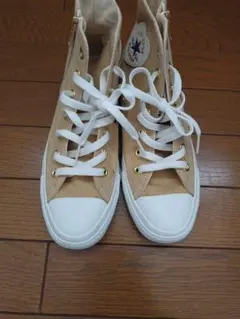 ALL STAR ベージュ ハイカット スニーカー