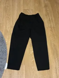 黒 ワイドパンツ 低身長