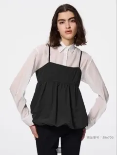 ＊GU＊バブルヘムキャミソール XL