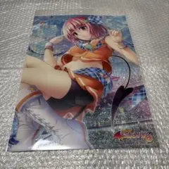 ToLOVEる 原画展 クリアポスター　モモ　サマーライブ