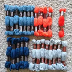 【DMC】タペストリーウール刺繍糸 計25本まとめ売り