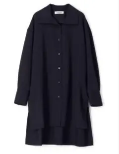 CABaN ウールツイル ハイネックロングシャツのサムネイル