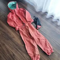 mont-bell レインスーツ レインウェア上下セット 120
