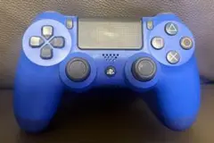 PS4 純正コントローラー ブルー DUALSHOCK 4 動作品