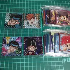 ニ*ゴ様 幽☆遊☆白書 ホログラムステッカー 17枚セット