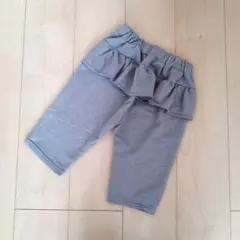 フリルパンツ　パンツ　ショートパンツ　ハーフパンツ　ストレッチパンツデニムパンツ