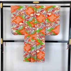 子供着物 七五三 3歳 松皮菱 花模様 絞り模様 CK-7378 2026年最新】七五三 着物 正絹 3歳 絞りの人気アイテム - メルカリ