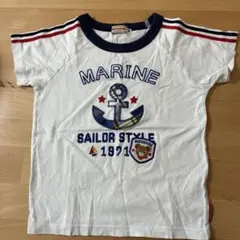 ミキハウス マリン Tシャツ 100cm
