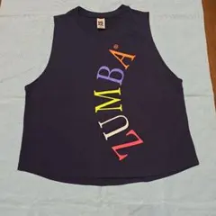 ZUMBA タンクトップ XS ダークネイビー