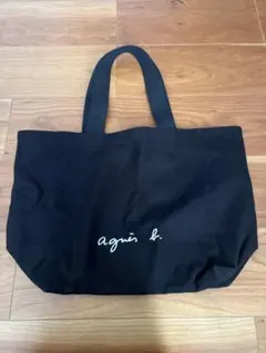 agnès b. ブラックトートバッグ