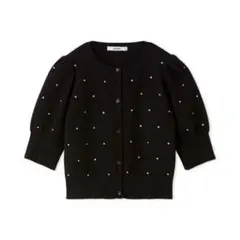 【新品・未使用】SNIDEL ホットフィットコンパクトカーディガン チャコール