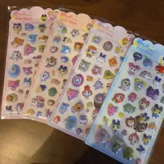 たまごっち3D立体シール　4枚セット