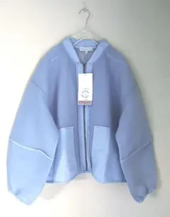 新品【大きいサイズ】SEASON REASON×イガリシノブ薄青色ジャケットLL
