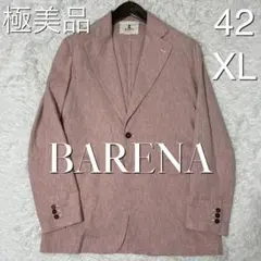 リネン混　ジャケット　サマージャケット　大きいサイズ　42 ジャケットのサムネイル